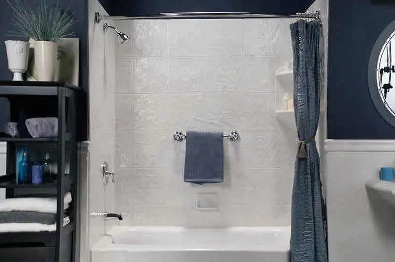 tub cut out and grab bars